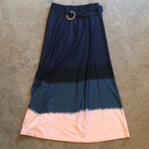 Multi colored skirt
